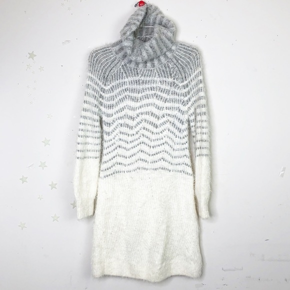 ANTHROPOLOGIE eyelash knit sweater dress - Picture 4 of 16
